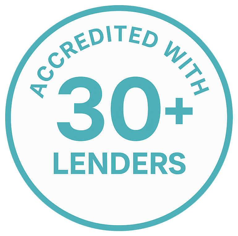 accredited with 30+ lenders img